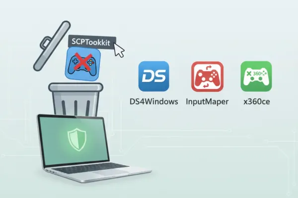 Как удалить SCPToolkit и чем заменить — DS4Windows и ещё 2 варианта