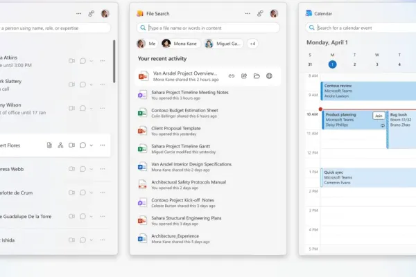 Новые приложения Microsoft 365 для Windows 11