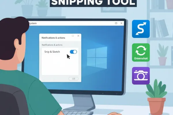 Как отключить Snipping Tool — быстро и безопасно