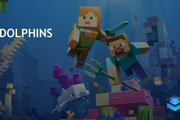 Dolphins в Minecraft: Особенности выживания в аквариуме