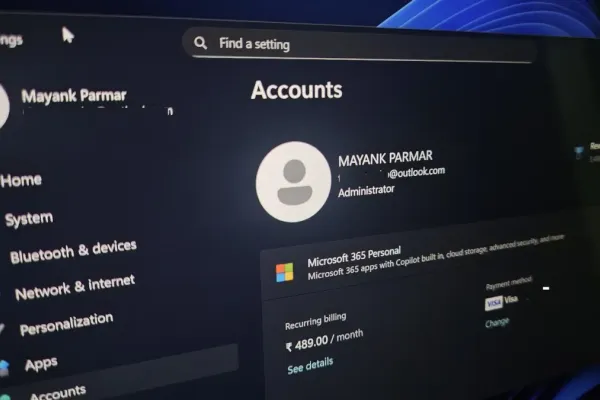 Обновление Windows 11 изменяет настройки учётных записей