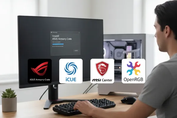 Как удалить ASUS Armoury Crate