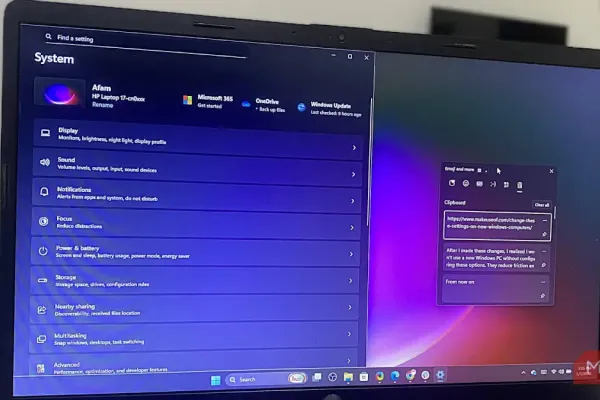 Изменения в настройках Windows упрощают работу с ПК