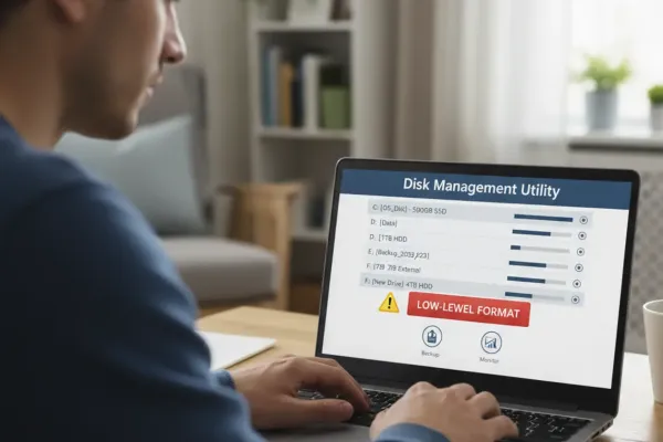HDD Low Level Format Tool: как пользоваться и безопасно очистить диск