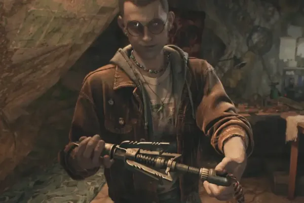 Использование Grappling Hook в Dying Light: The Beast