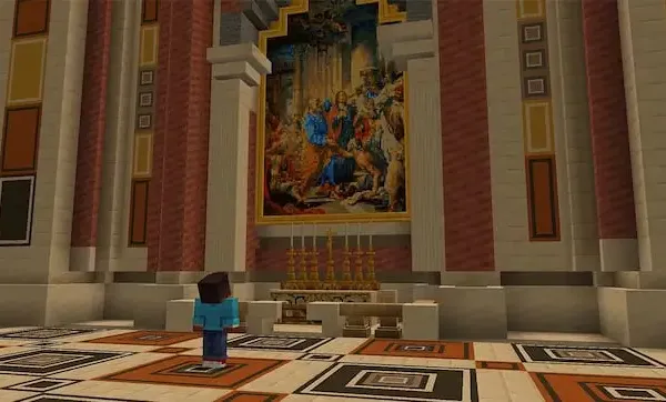 Minecraft: Интерактивное обучение в партнерстве с Ватиканом