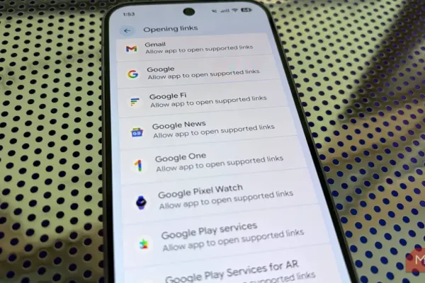 LinkSheet возвращает контроль над ссылками на Android 12