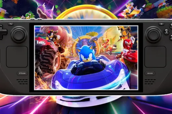 Sonic Racing широко доступна на платформе Steam Deck
