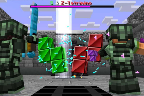 Тетрис интегрирован в Minecraft с новым DLC на Minecraft Marketplace