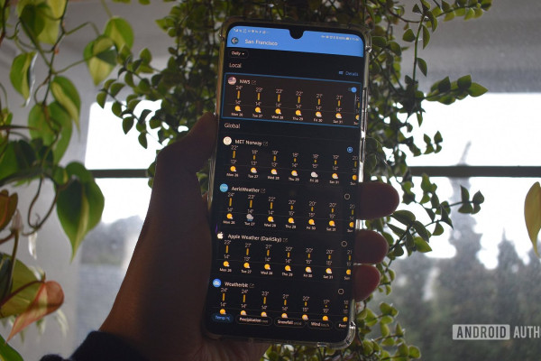 Google запускает Pixel Weather, Weawow выделяется как альтернатива