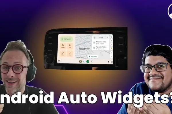 Google добавляет виджеты в Android Auto