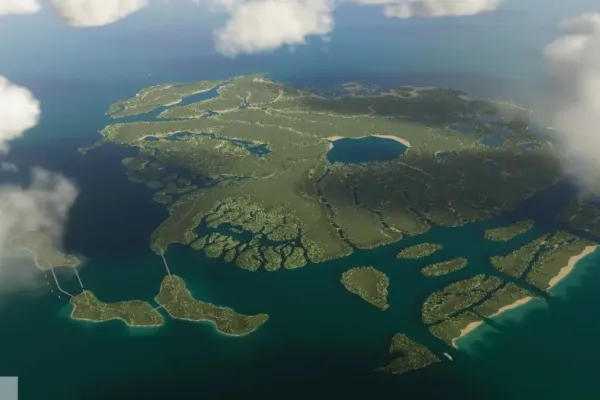 Vice Shores: Новая тропическая карта в Cities Skylines 2