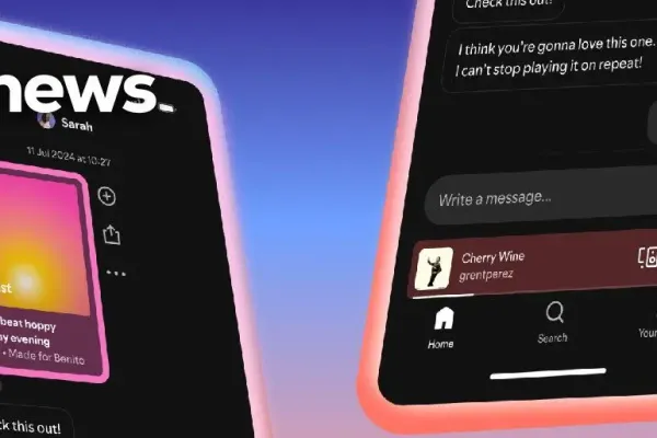 Spotify запускает новую функцию Spotify Messages