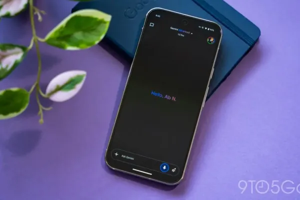 Редизайн меню в приложении Gemini для мобильных платформ