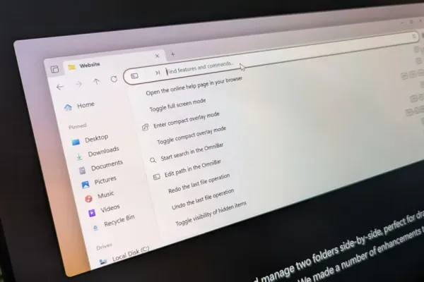 Обновление приложения Files улучшает функции управления