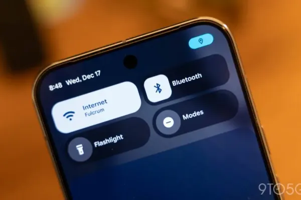 Android 16: индикатор доступа к местоположению