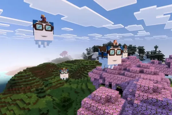 LEGO и Minecraft объединяются в проекте Happy Ghast