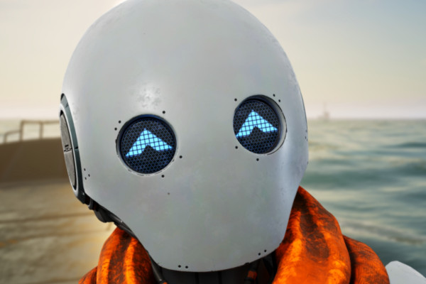 Робот-Смотритель сохраняет человечество посреди океанов