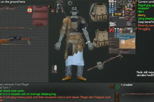 NEO Scavenger: Игра с уникальной системой инвентаря