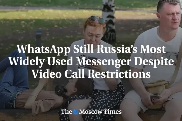 WhatsApp сохраняет лидерство в России несмотря на ограничения