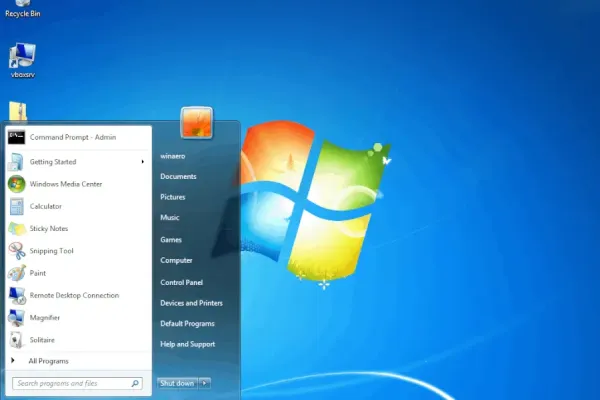 Windows 7 занимает всего 69 МБ в новом проекте