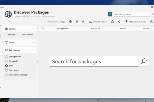 UniGetUI: Простой способ управления ПО на Windows