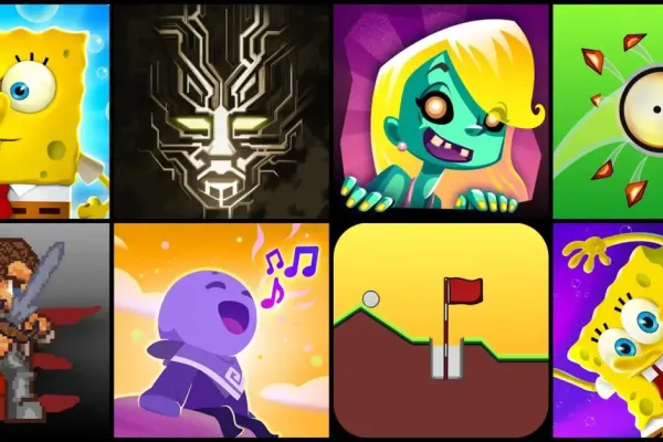 Скидки на приложения: Dinkigolf, SpongeBob и другие