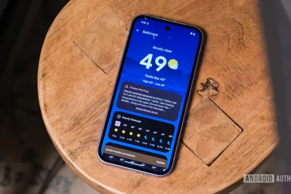 Pixel Weather нарушил прогнозы: сбои во время снежной бури