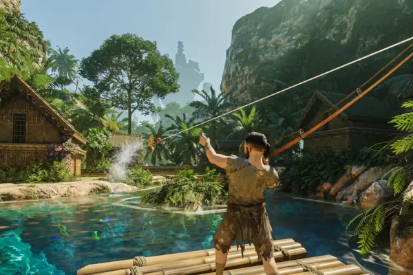 Nовый биом Enshrouded: Wake of the Water представили на Gamescom