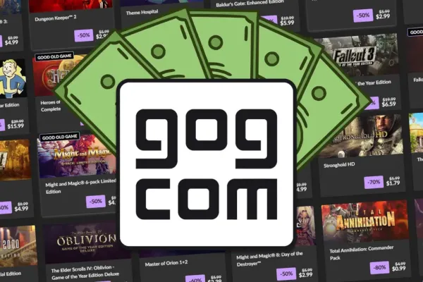 GOG предлагает скидки до 95% на классические игры