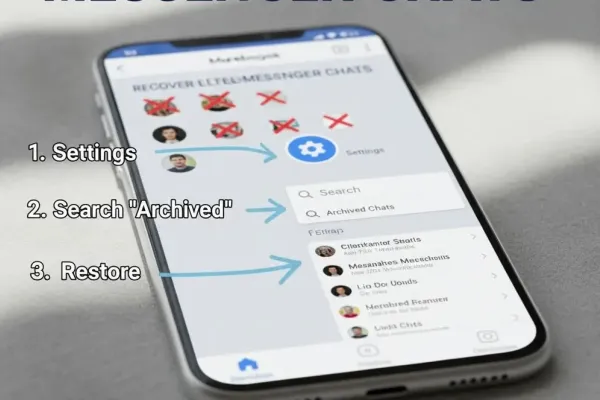 Руководство для родителей по восстановлению сообщений в Messenger