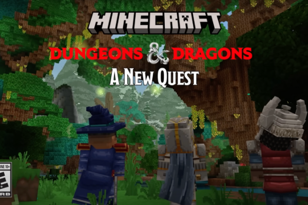 Новое расширение Minecraft: A New Quest от D&D