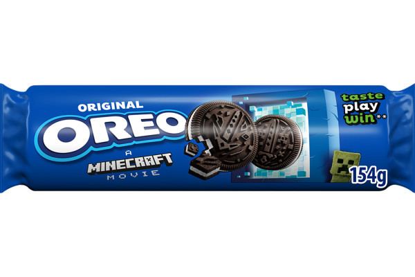 OREO выпускает партнерскую серию печенья с фильмом Minecraft