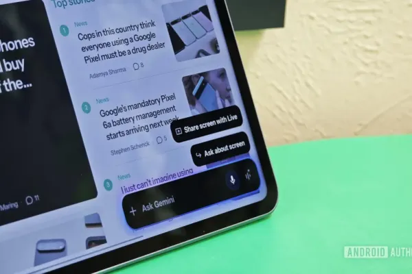 Gemini улучшает доступ к инструментам на Android