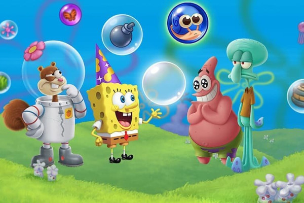 Netflix и Nickelodeon выпустили игру SpongeBob: Bubble Pop