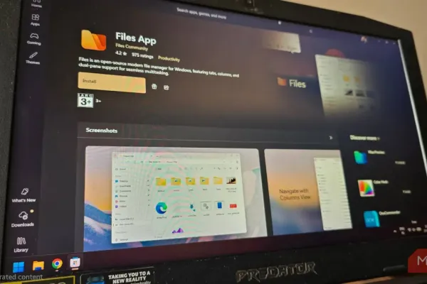 Приложение Files улучшает управление файлами в Windows 11