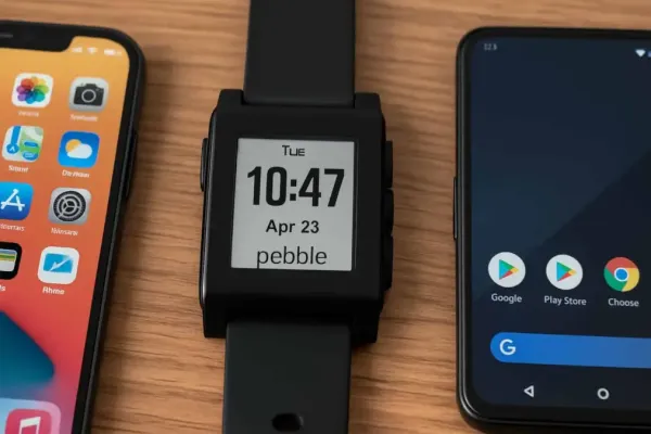 Pebble снова запускает приложение для умных часов