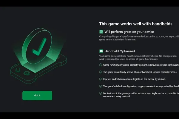 Microsoft оптимизирует портативное устройство Xbox