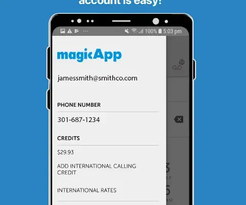 magicApp добавляет второй номер телефона на Android