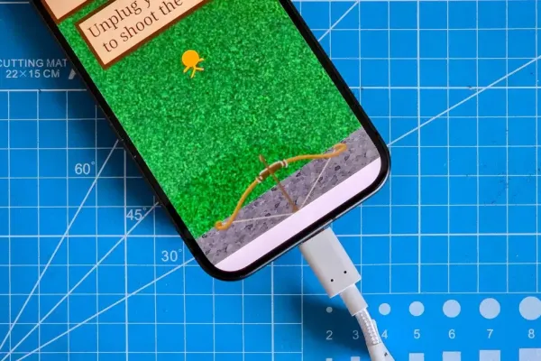 Charchery превращает зарядный кабель в игру на Android