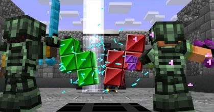 Джигарбов выпустил успешный Tetris аддон для Minecraft