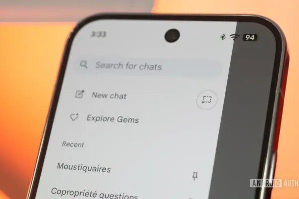 Gemini обновляет интерфейс в приложении Google