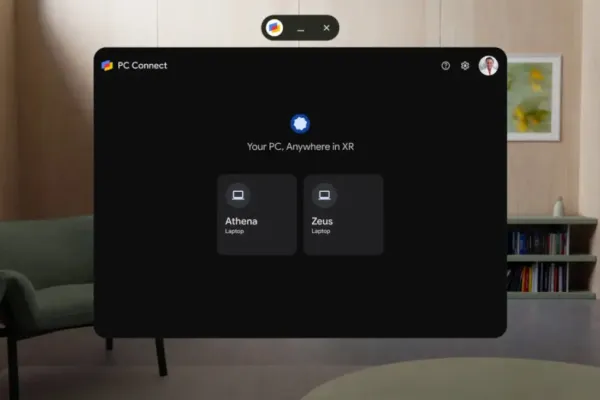 PC Connect позволит стриминг компьютера на Android XR