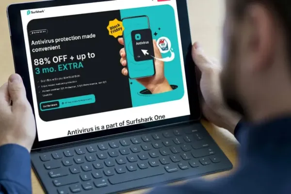 Surfshark снижает цены на VPN и антивирусы к Черной пятнице