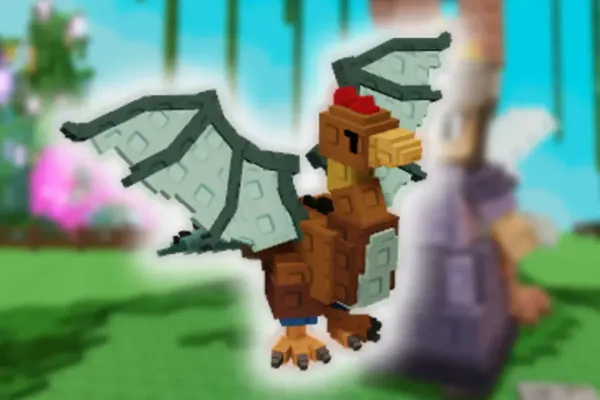 Появление редкого питомца Кокатриса в мире виртуальных игр