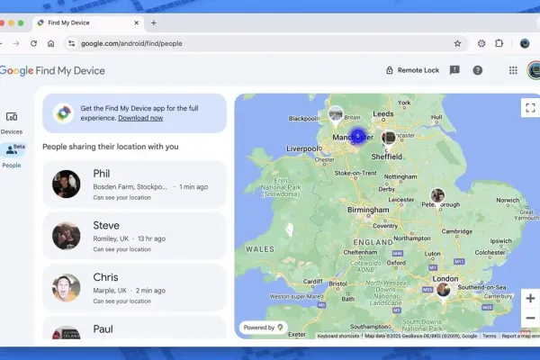 Отслеживание: новые функции Find My Device для Android