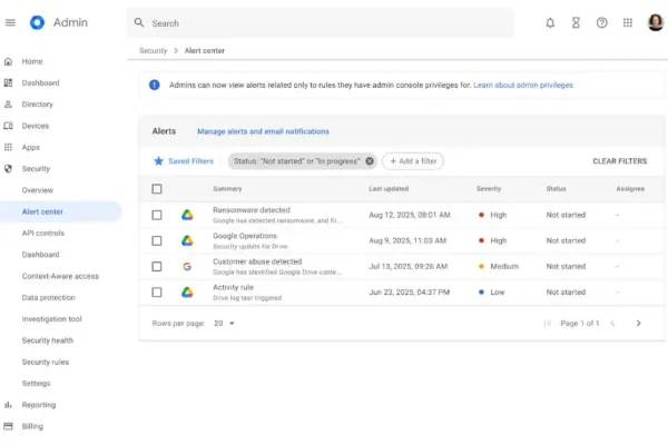 Google добавляет вымогательское ПО в Drive для лучшей защиты