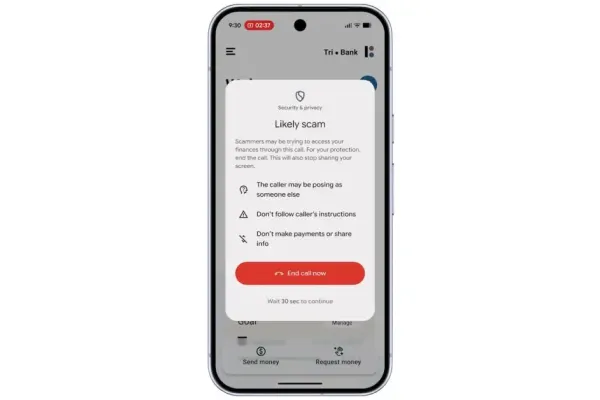 Андроид обновляет защиту от мошенничество при демонстрации экрана