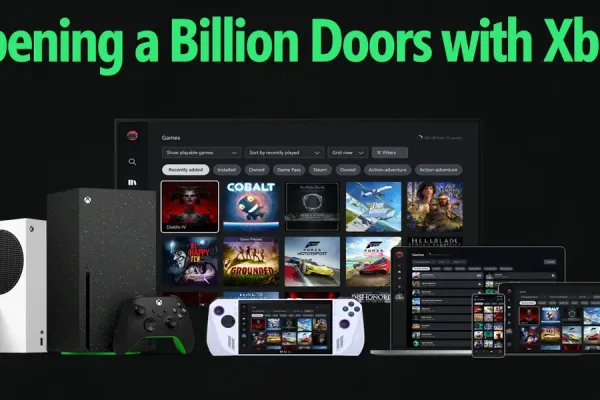 Microsoft планирует обновление интерфейса приложения Xbox