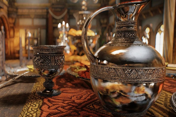 Мод для Skyrim улучшает текстуры и модели столового серебра